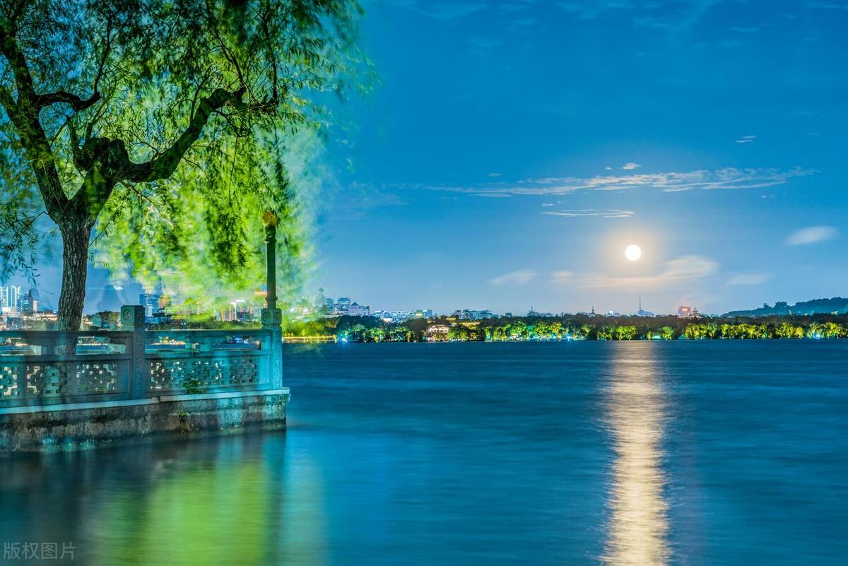 杭州西湖十景地图,杭州西湖十景游玩顺序攻略