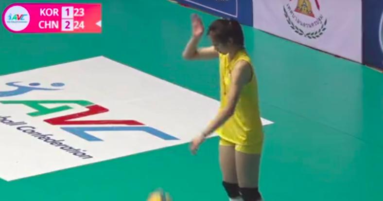 2019中国女排颜妮,中国女排最佳副攻颜妮精彩集锦