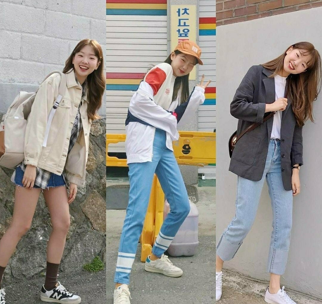 韩国女生的秋季时髦穿搭示范,30套最火的韩系穿搭简单又好穿