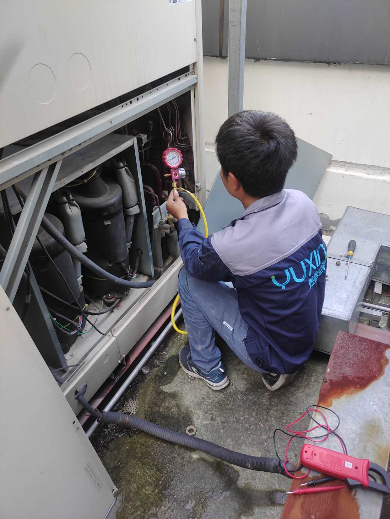 海尔中央空调故障代码大全,海尔中央空调e6缺氟故障