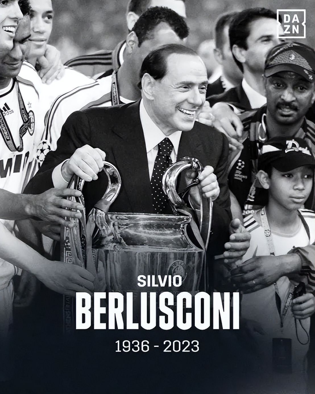 贝卢斯科尼去世球队纪念,贝卢斯科尼纪实