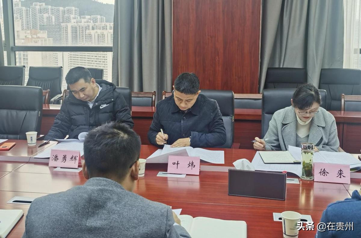 贵州现代物流集团*党**委委员、纪委书记叶炜一行赴润丰公司开展调研