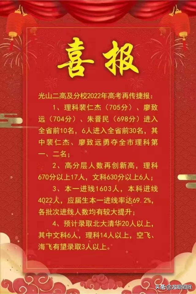 光山二高在信阳的排名,光山二高和信阳高中哪个好