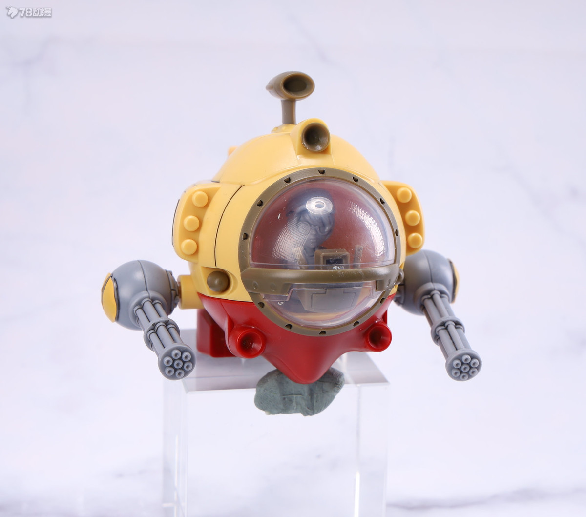 合金弹头模型第一弹,合金弹头3拼装模型