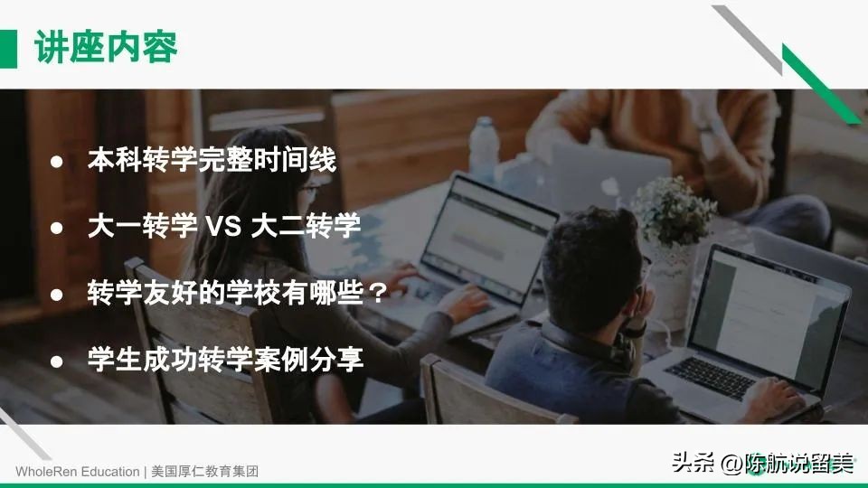 【讲座回顾】如何通过本科转学跳板，实现Top30名校梦