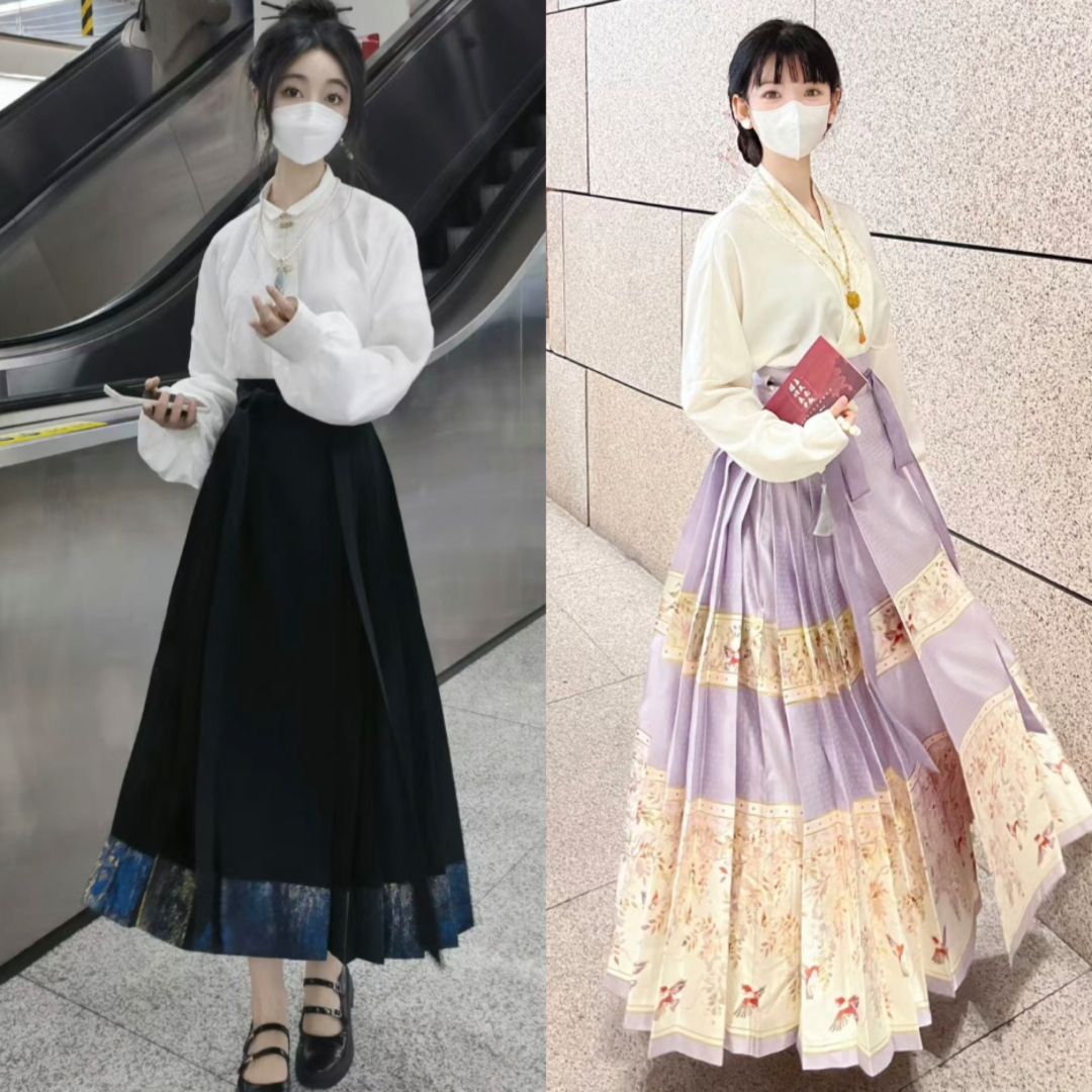 北大女生穿马面裙毕业典礼,北大女生马面裙