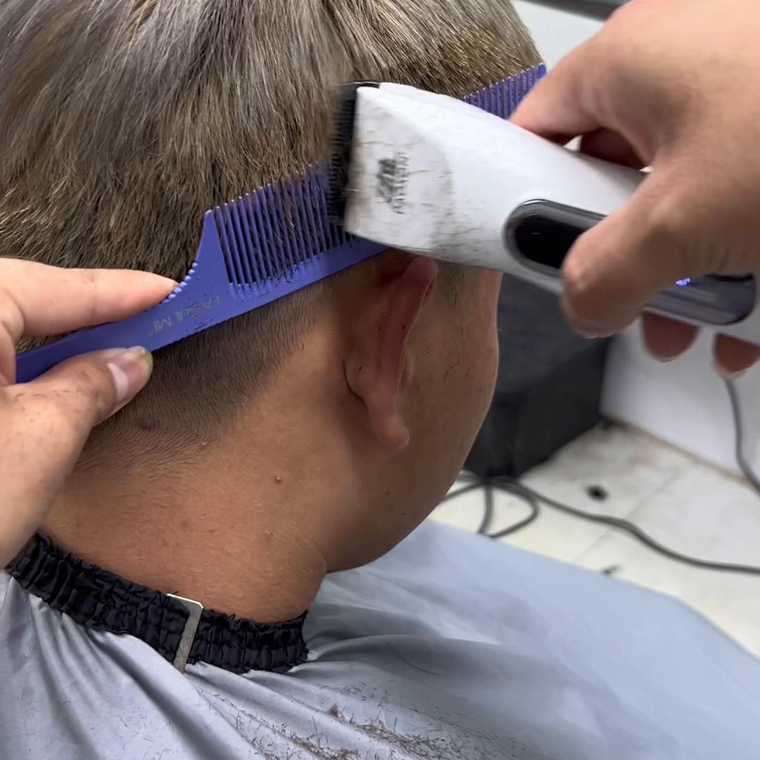 零基础学男士剪发培训,男士零基础剪发教程短发