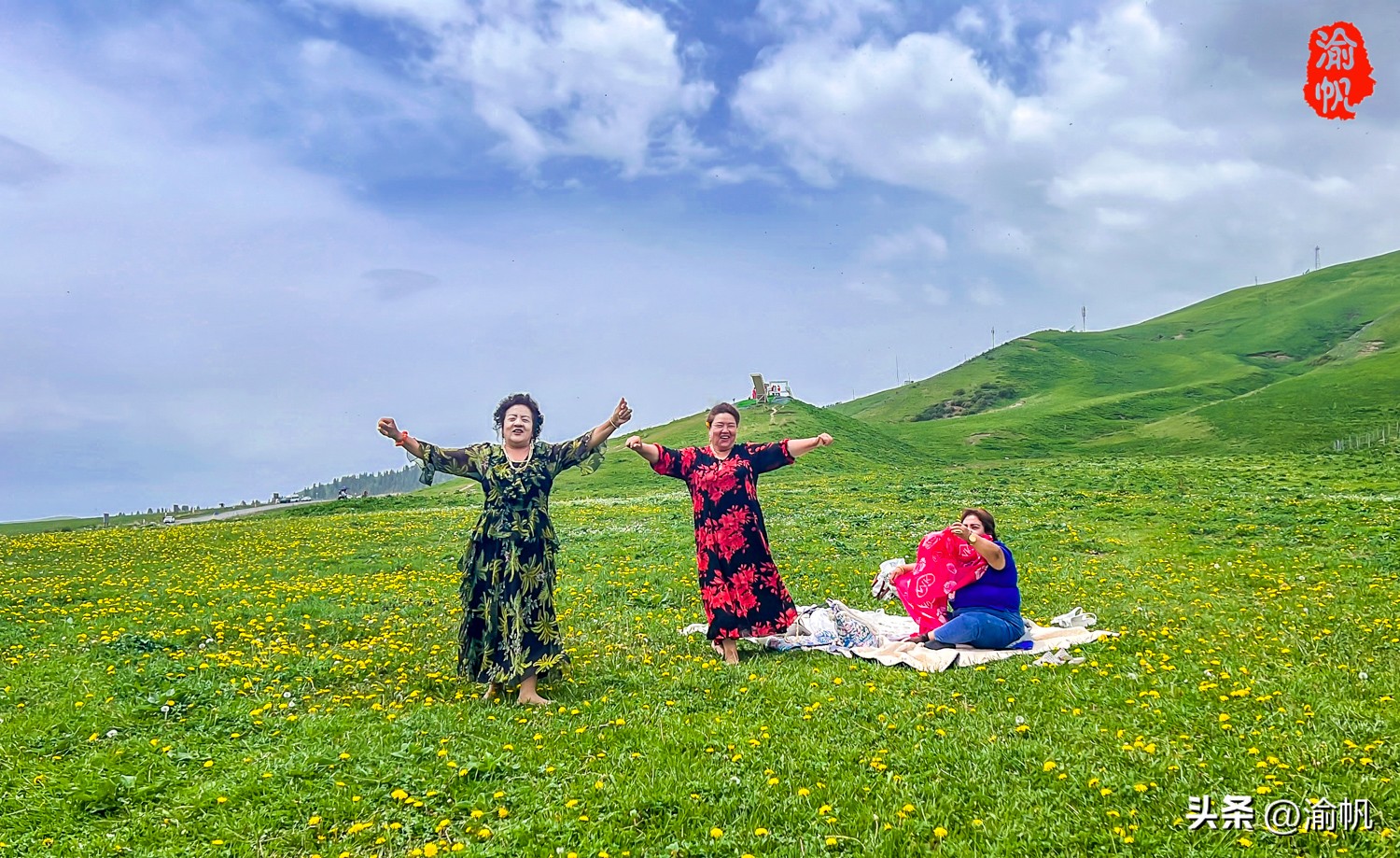 天山下的那拉提,陶渊明笔下世外桃源的美景