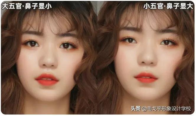 大鼻子要怎样化妆才能好看,大鼻子大嘴巴怎么化妆好看