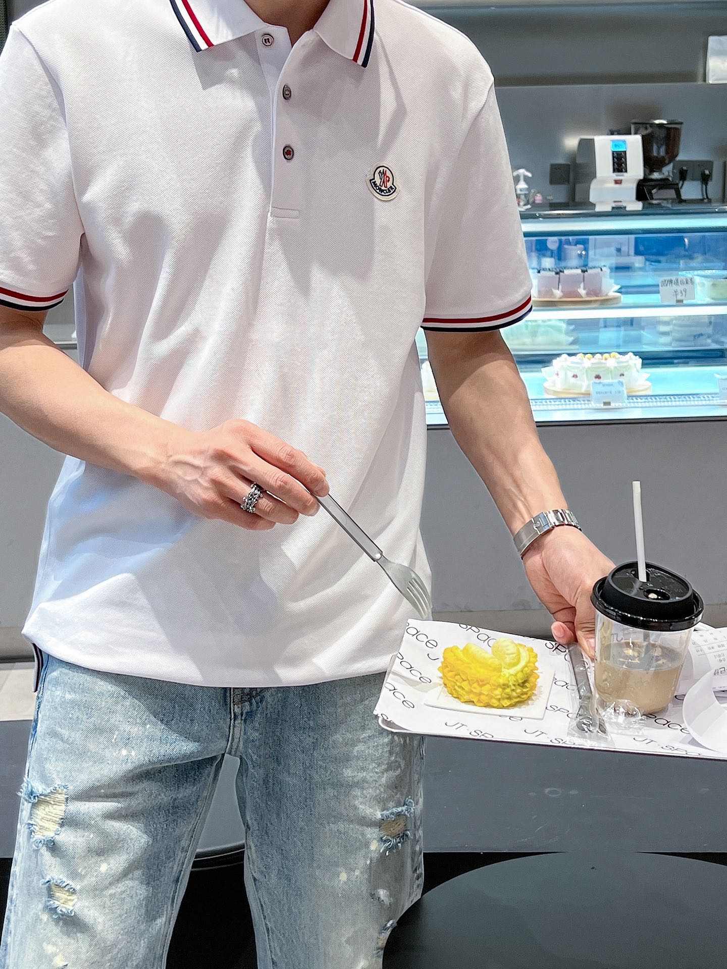 剪标polo衫短袖,Polo衫印什么logo好看