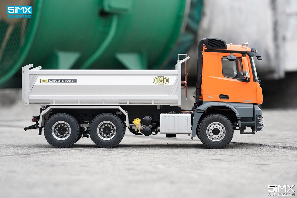 卡勃力特新品K33646x6全轮驱动液压自卸车模型开箱评测