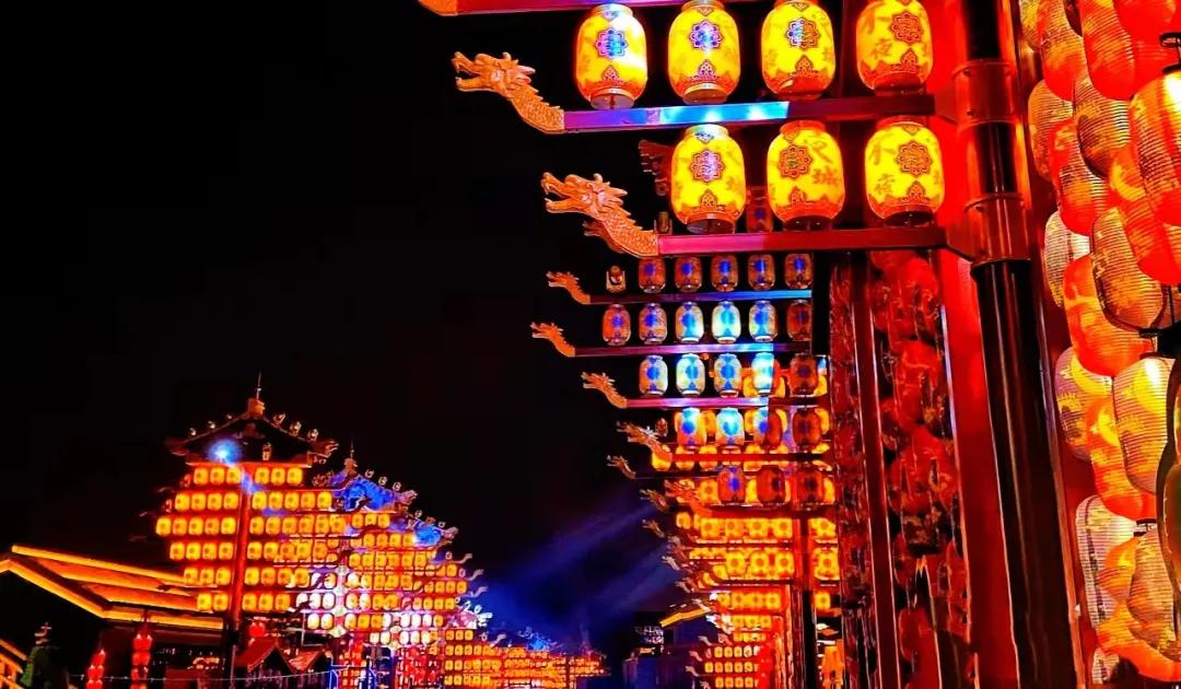 西安大唐不夜城网红风景,大唐不夜城网红景区