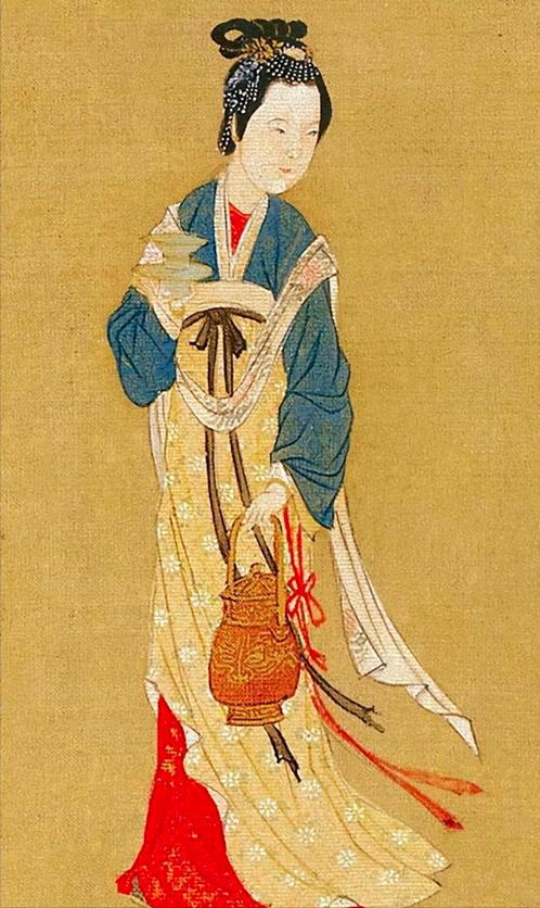 唐代贵族妇女服装分析,唐朝妇女服饰色彩