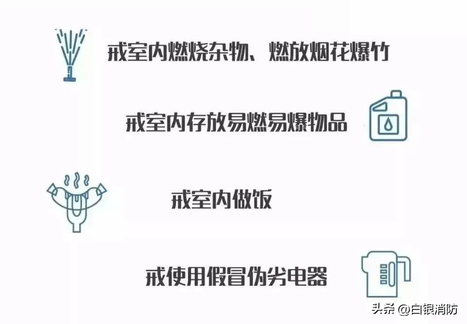消防安全无小事时时刻刻要牢记,消防温馨提示自救知识