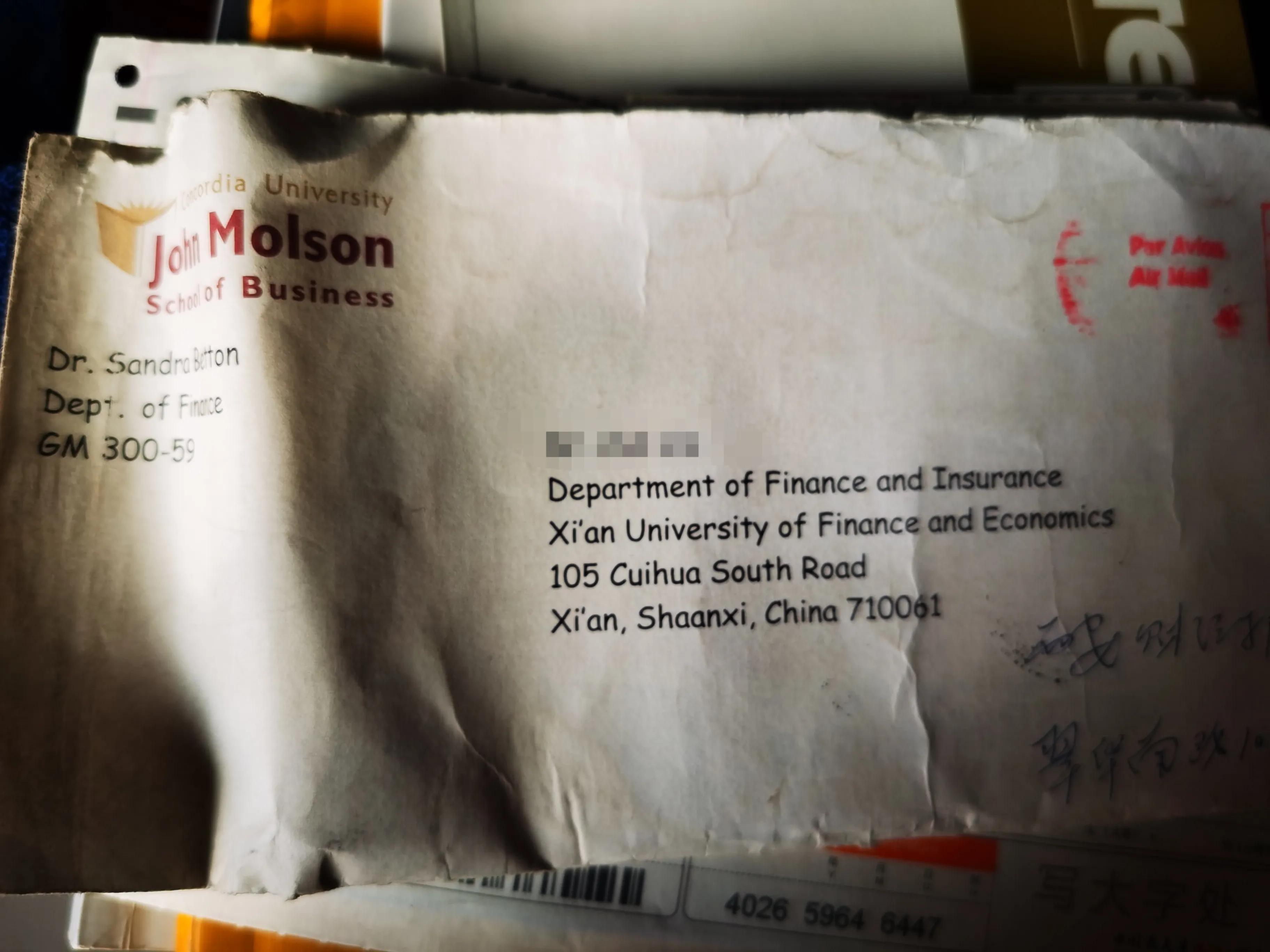 今天的故事从一个2009年的信封开始