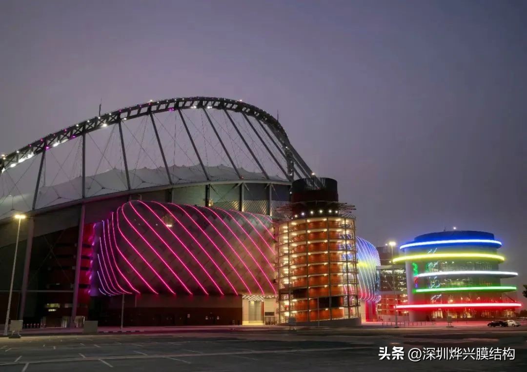 卡塔尔世界杯足球内部结构,卡塔尔世界杯球场平面图