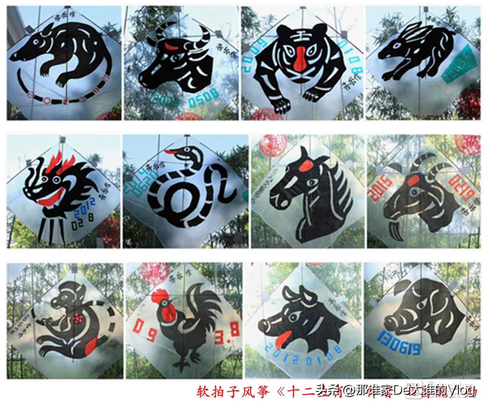 十二生肖风筝,十二生肖风筝创作理念