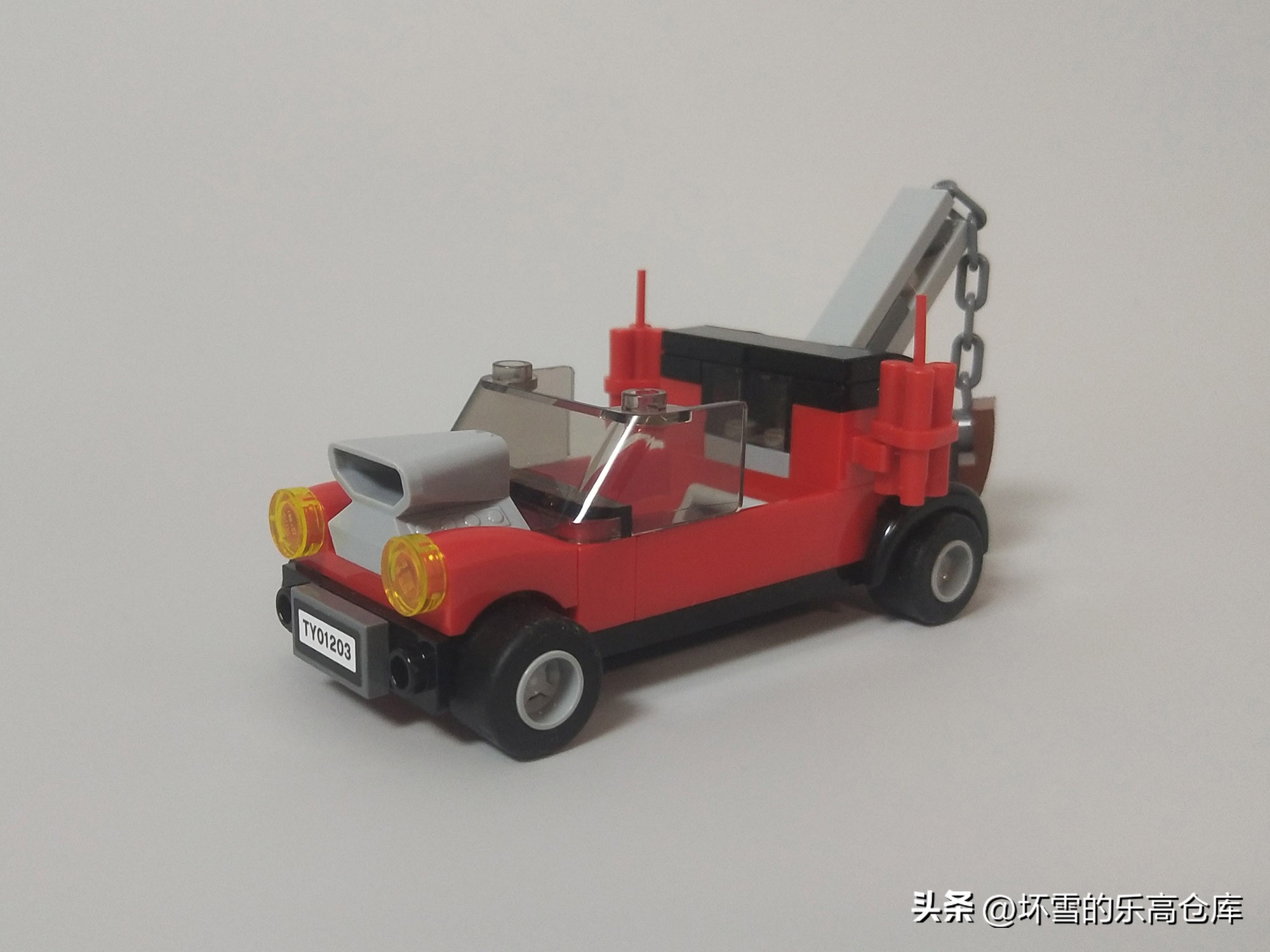 一辆乐高小警车,买乐高警察玩具视频