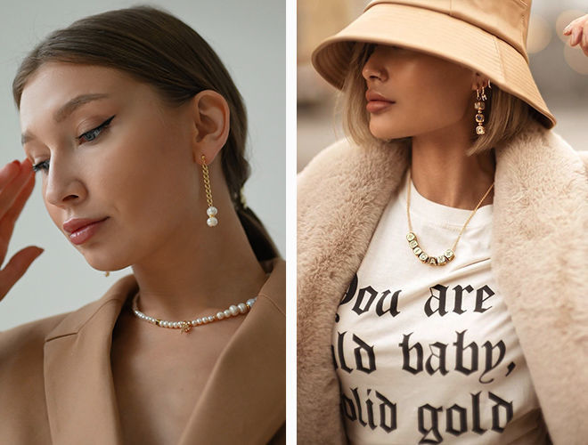 2022最好看的黄金耳环,今年新款时尚好看气质耳环