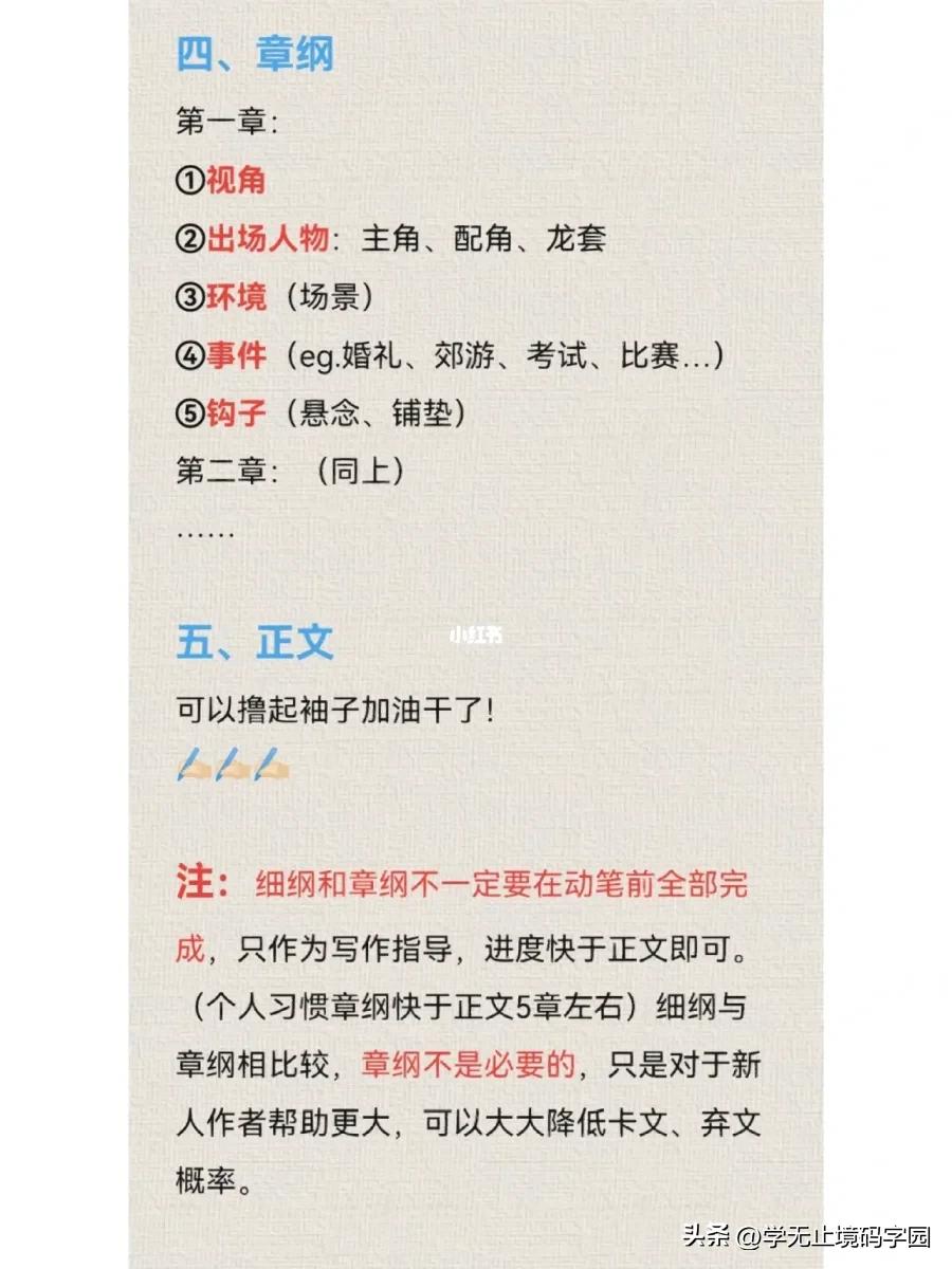 如何写好小说小说大纲范例超详细,百万字长篇小说写作技巧分享给你