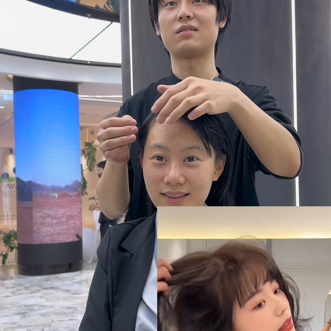 拯救自己刘海,拯救剪毁的发型