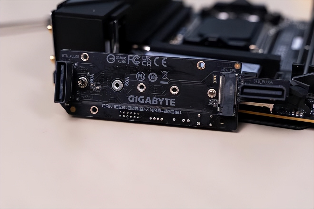 技嘉b550i主板拆解,技嘉b650iaorusultra主板图解