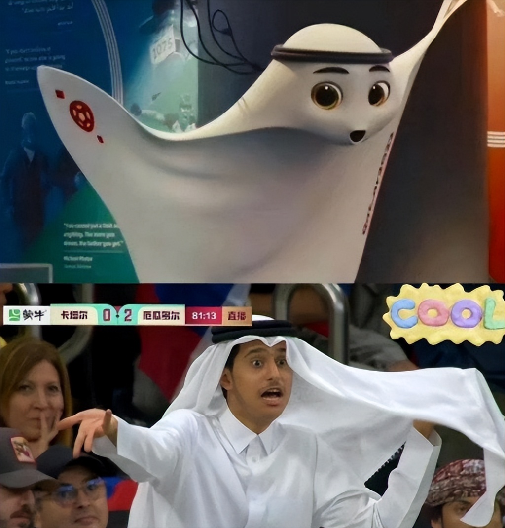 世界杯吉祥物拉伊卜飘逸亮相,世界杯吉祥物小鲤鱼