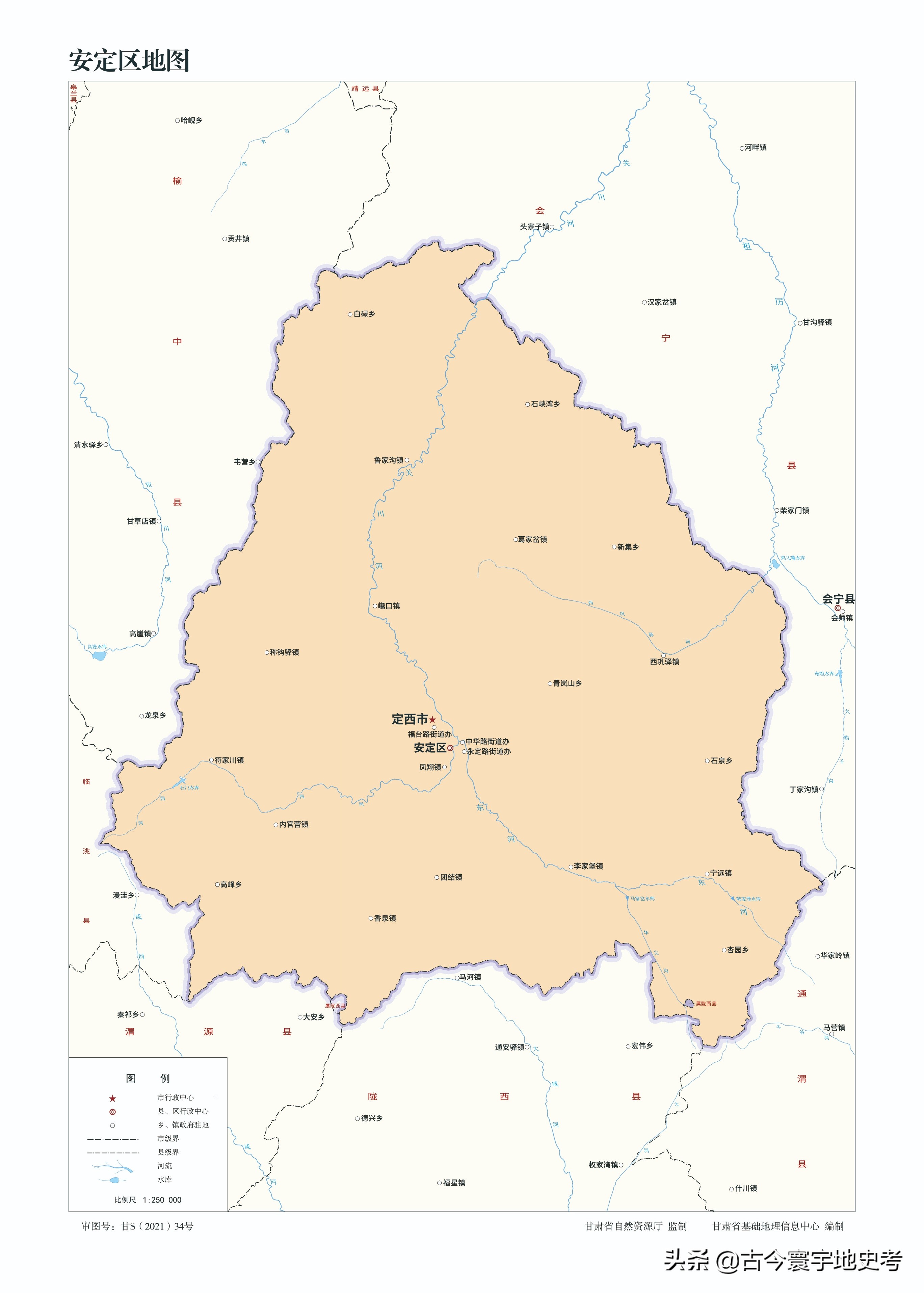 甘肃省各市州县地图,甘肃省旅游交通地图