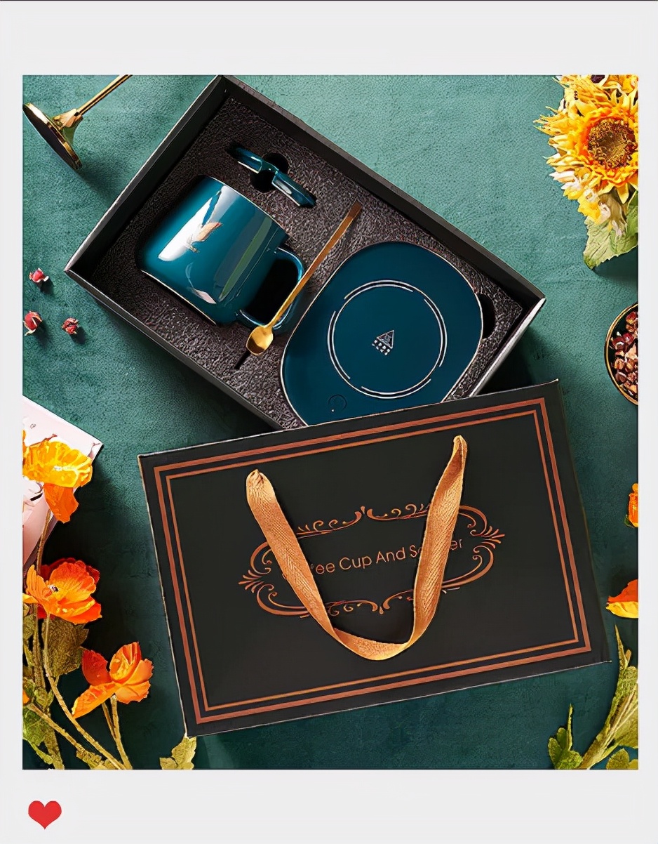 新款55度智能加热自动恒温杯垫,55度恒温杯垫多功能加热神器