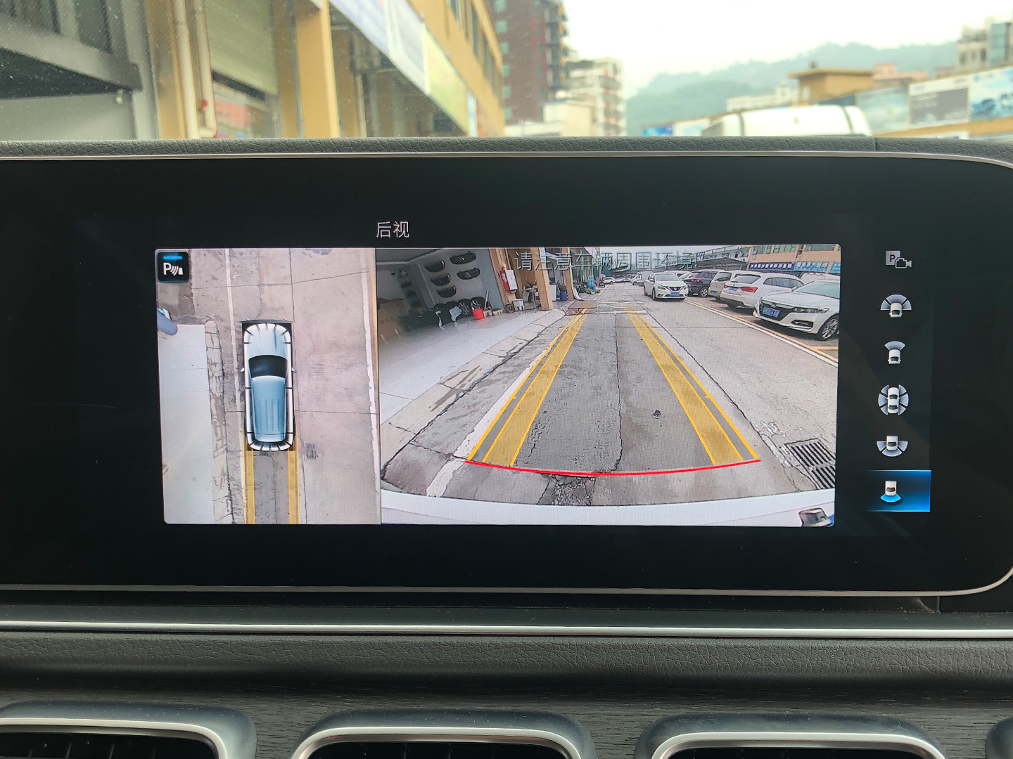 奔驰gle升级原厂360全景多少钱,奔驰gle升级全景地图