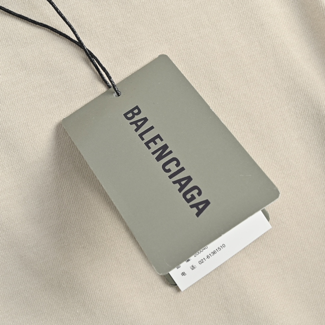 balenciaga巴黎家字母印花短袖,balenciaga短袖新款泼墨印花