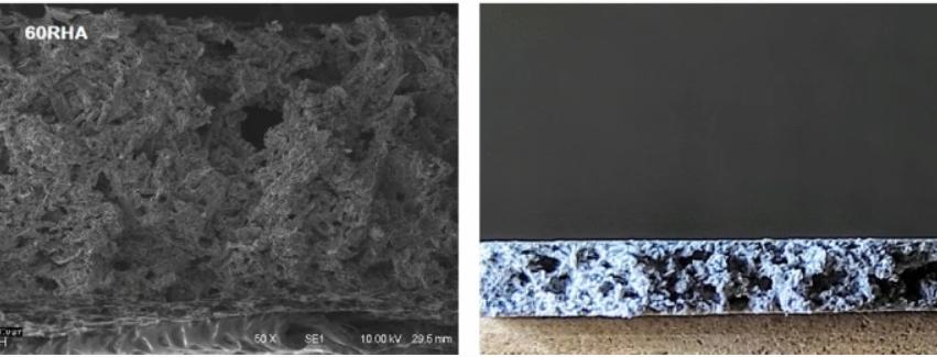 稻壳粉能不能做降解颗粒,稻壳灰能增加水泥粘度