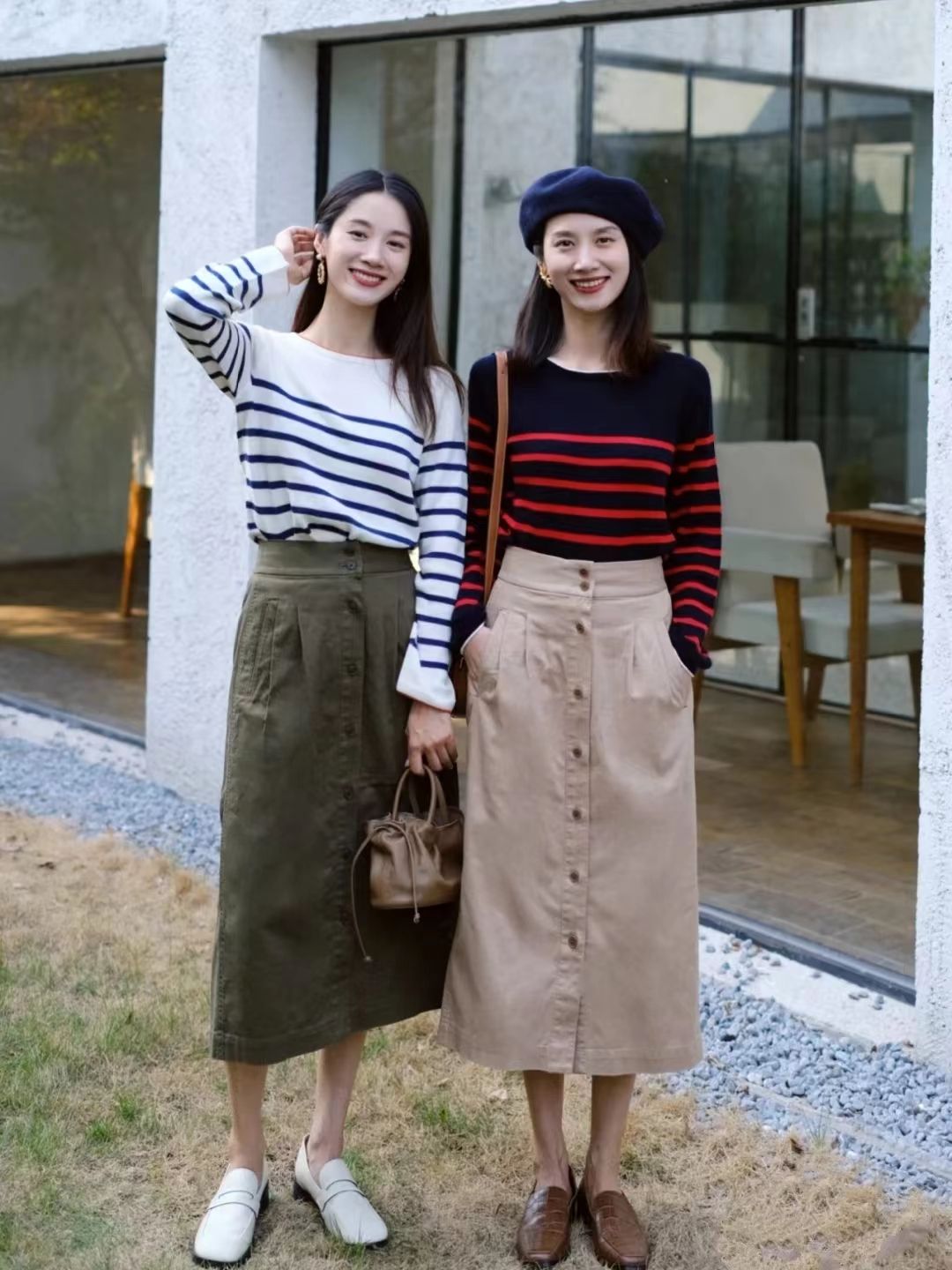 减龄不费脑穿搭时尚条纹,怎样穿搭条纹衫衣服比较好看