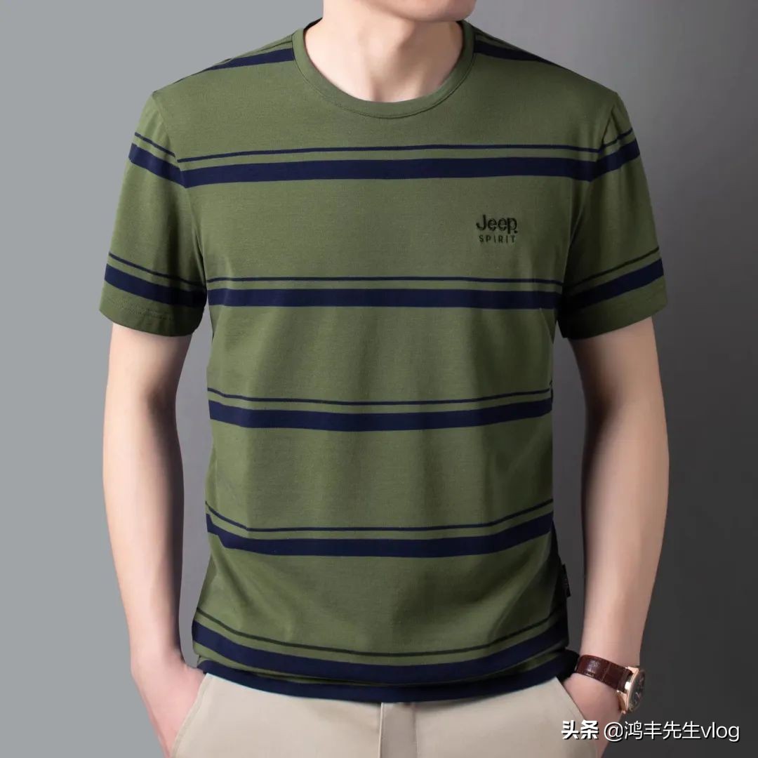 jeep短袖t恤专卖店男装翻领,jeep短袖t恤男纯棉官方正品