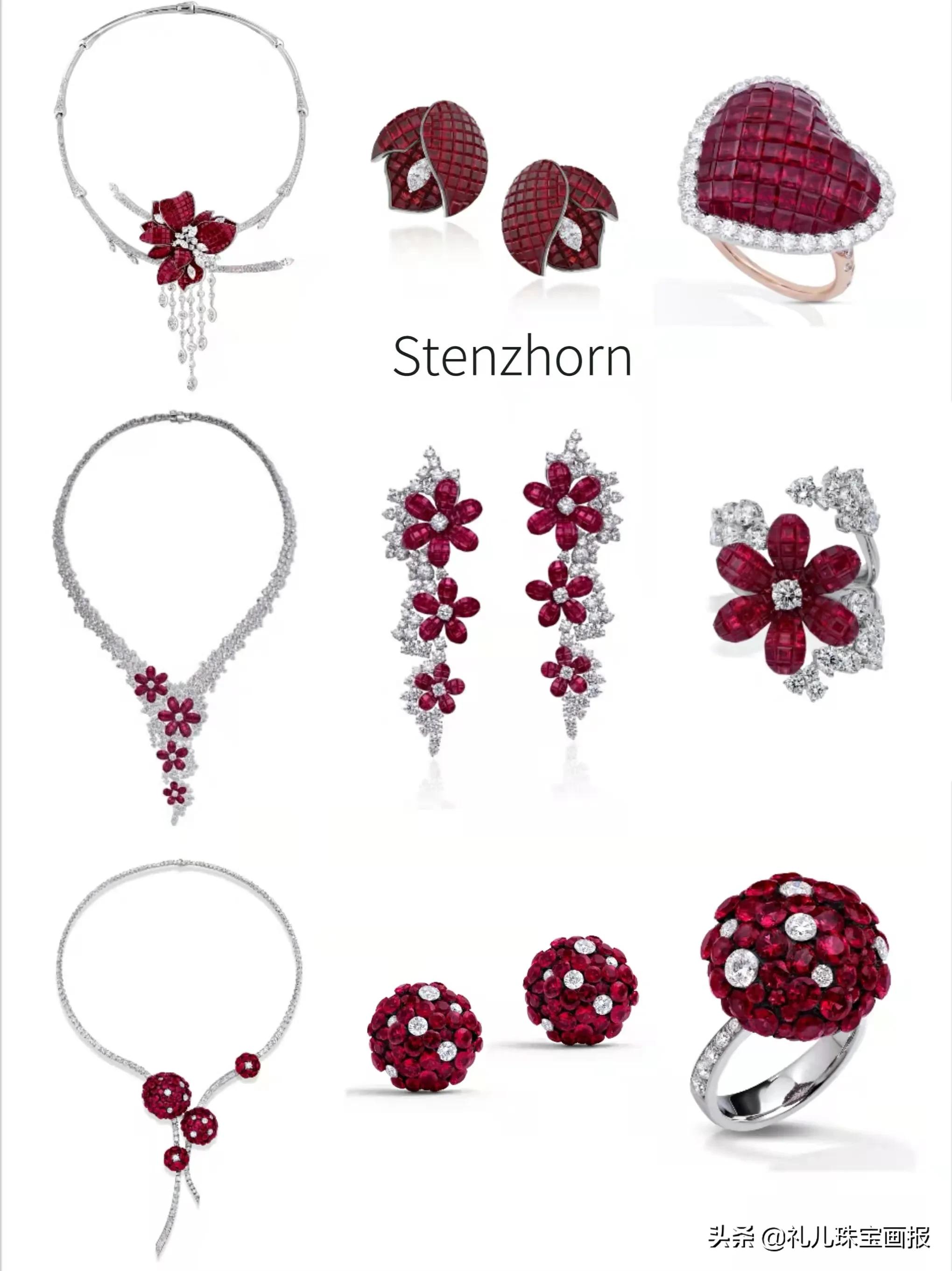 用珠宝做成的梅兰竹菊太美啦！它是如何用隐密镶嵌做出布料的质感