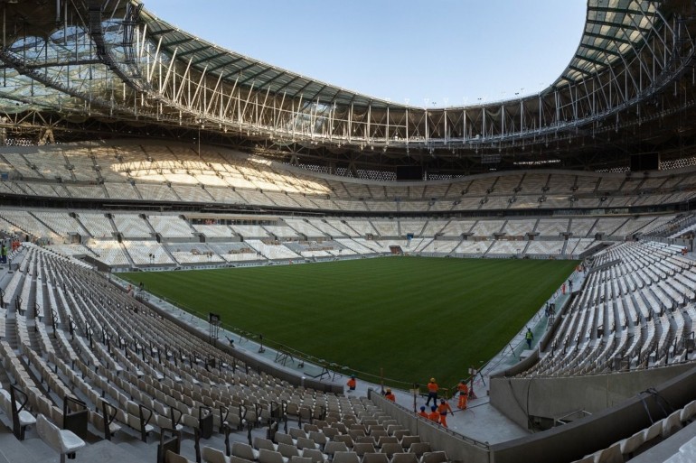 卡塔尔世界杯里中国制造,卡塔尔世界杯卢塞尔球场中国制造