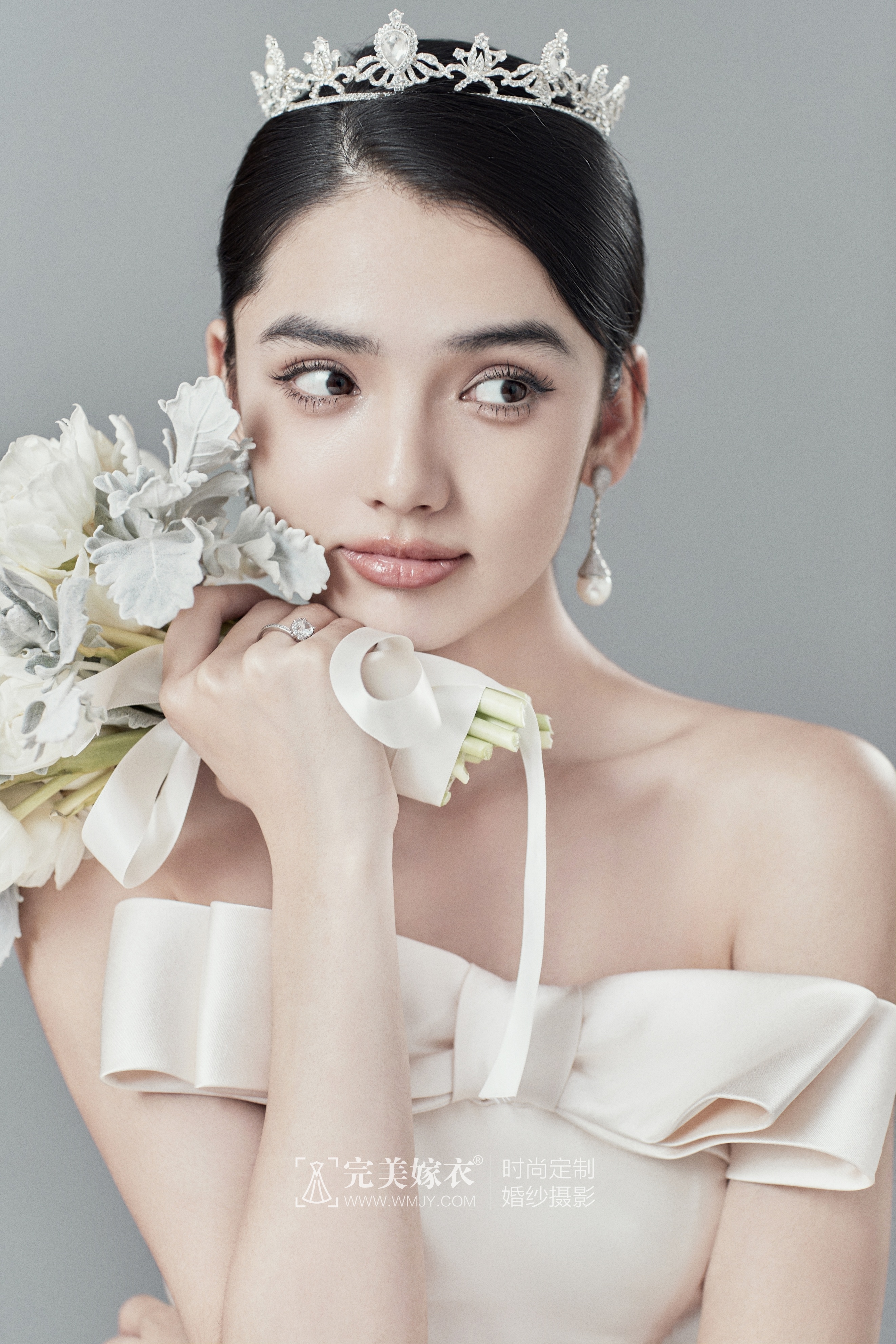 完美嫁衣海景拍摄,中式风格婚纱照系列