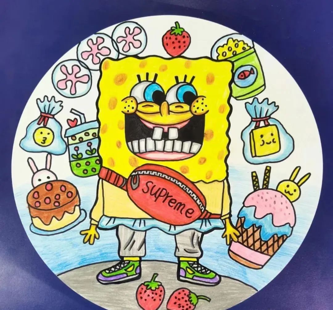 超级简单又特别好看的儿童画,随便怎么画都好看的儿童画