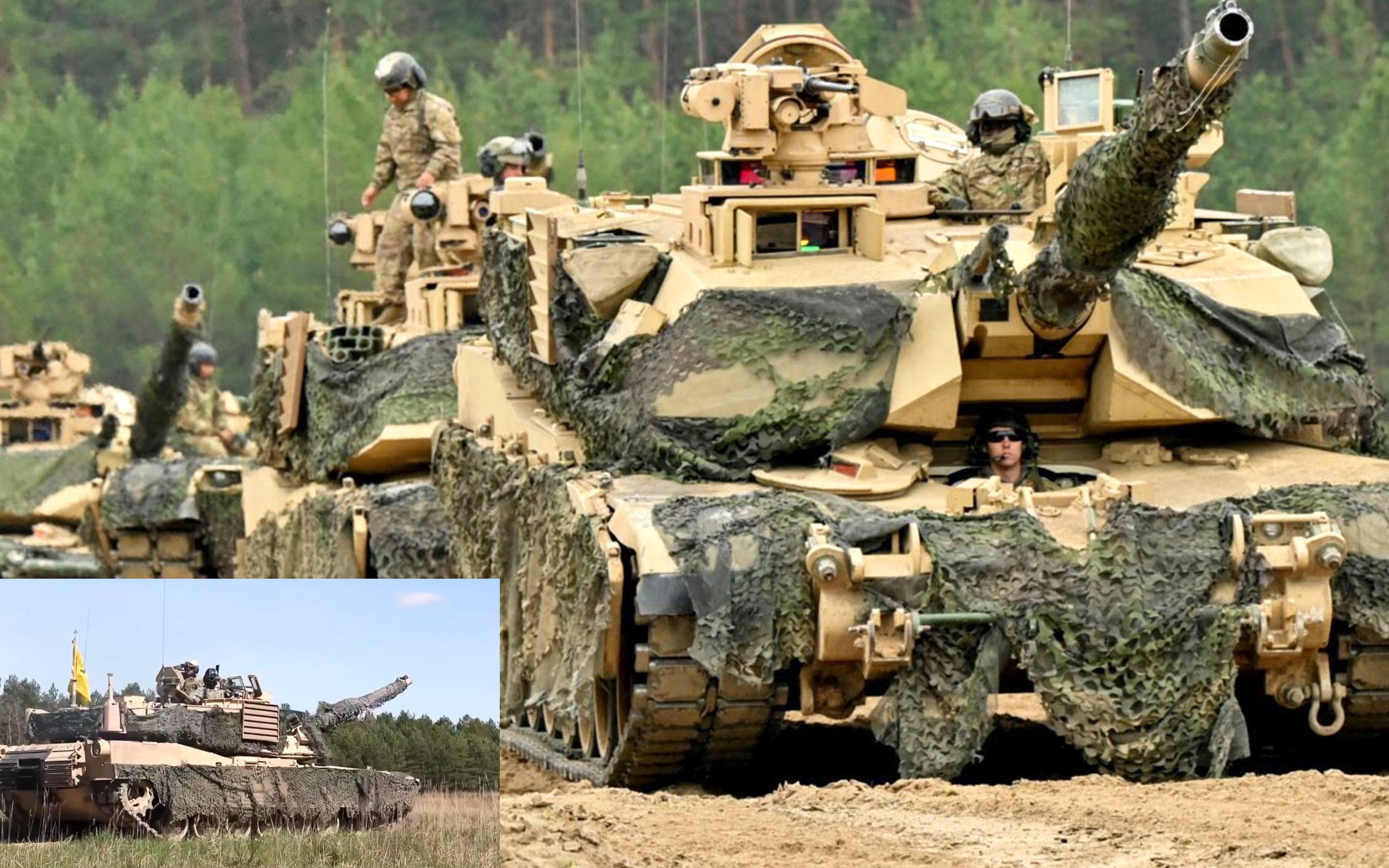 重创德国！美韩杀入欧洲陆战*器武**市场，又有国家买“艾布拉姆斯”
