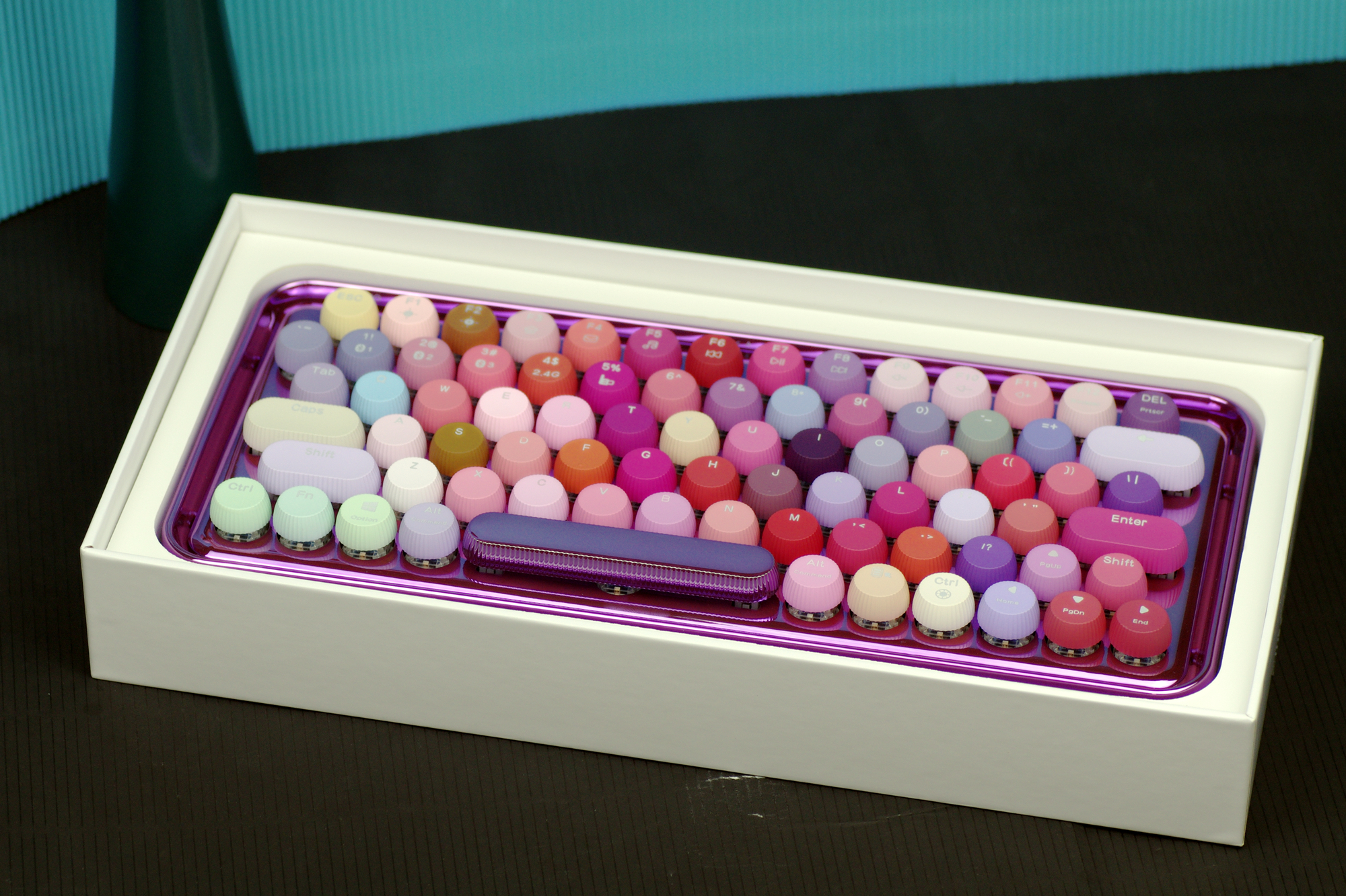 女生一眼就会爱上的键盘，雷柏ralemoPre5多模无线机械键盘