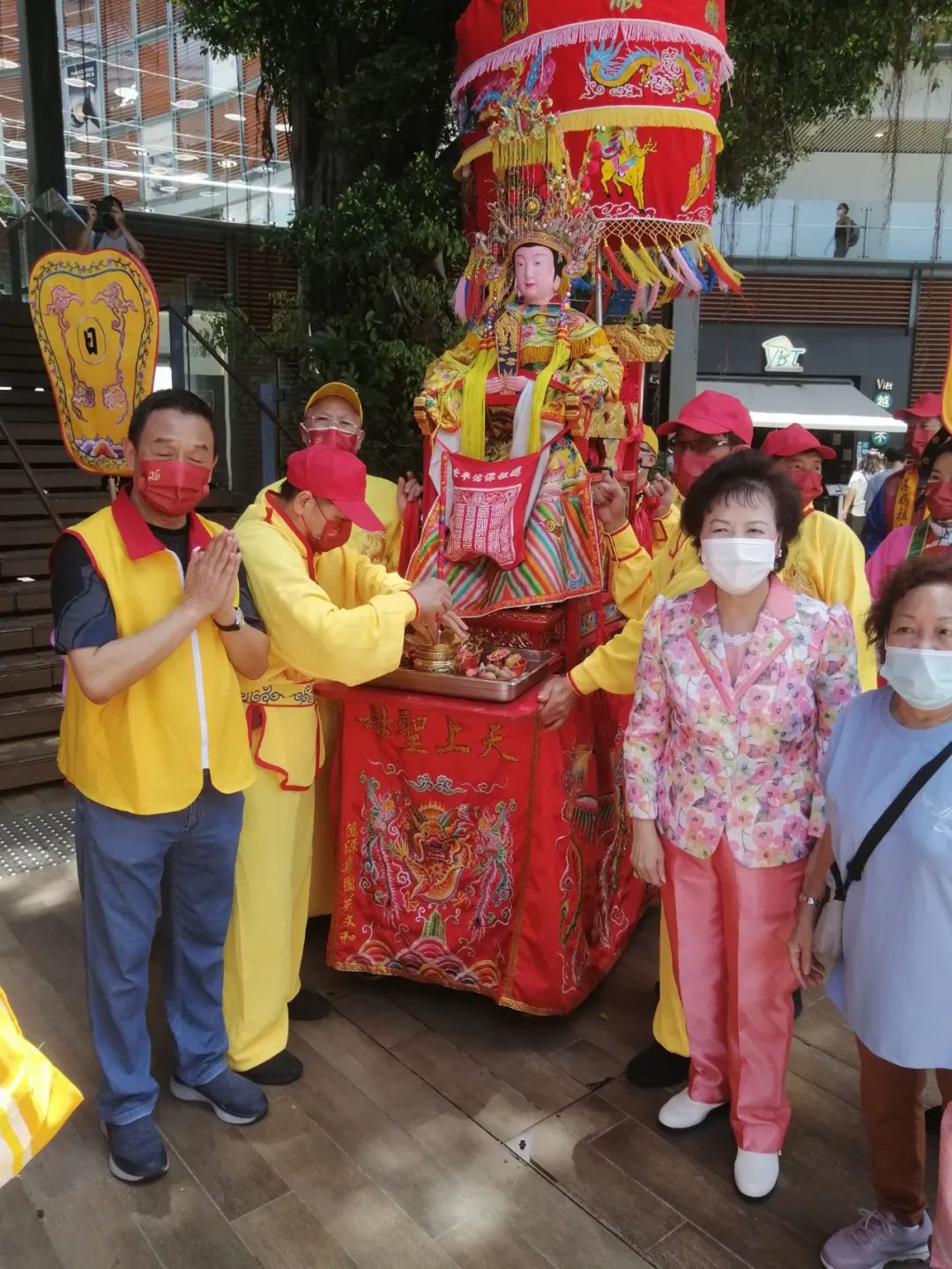 今天!妈祖在香港两地巡安