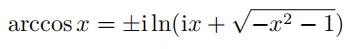 双曲函数和三角函数转换,反三角函数与双曲函数的区别