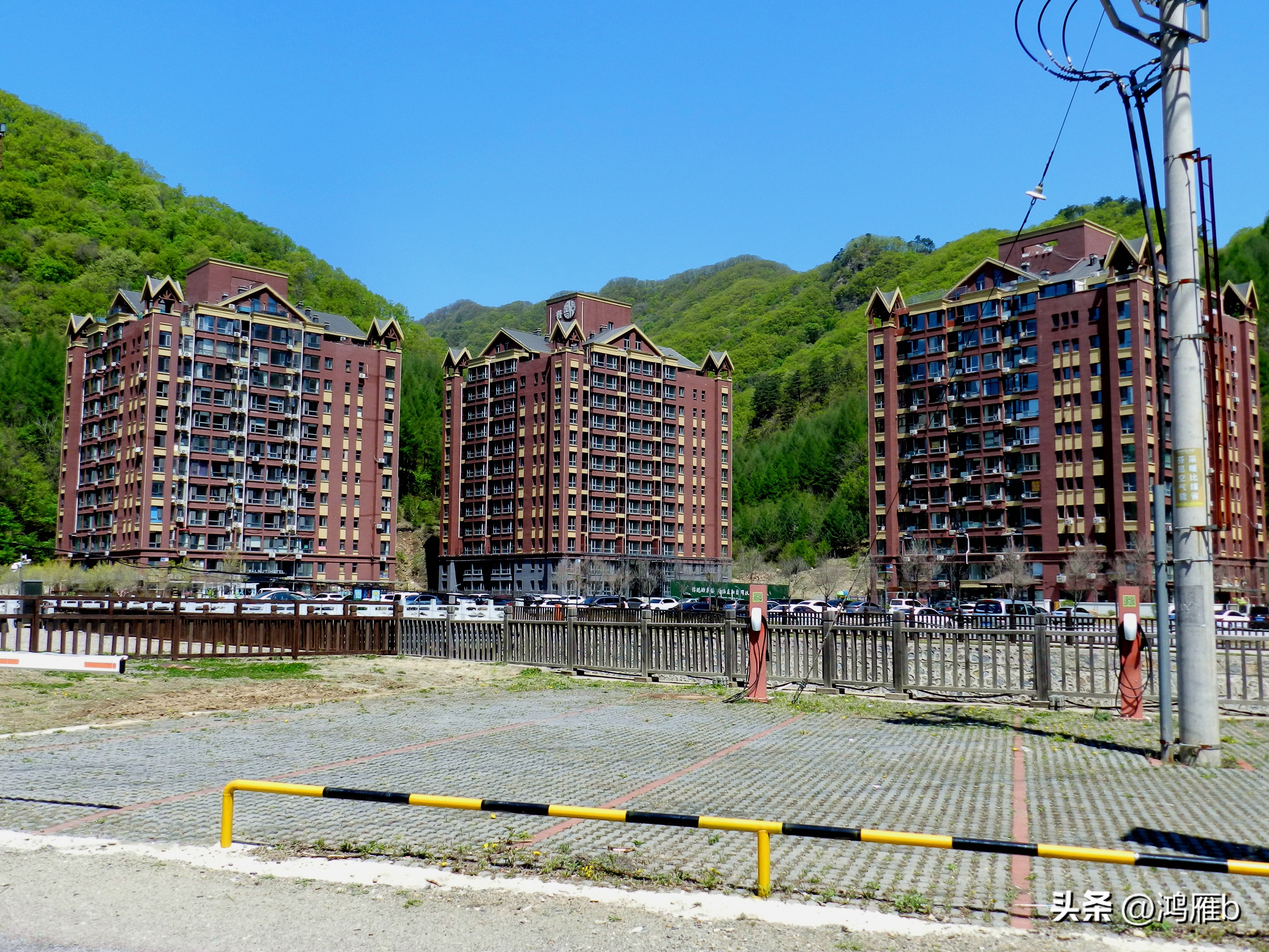 本溪汤沟风景区视频,来到本溪汤沟一步一景的感觉