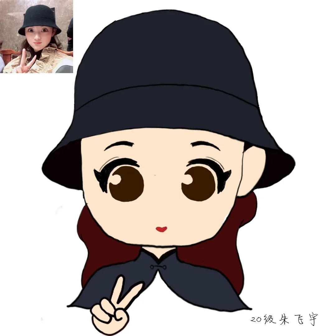 盐城北大青鸟东台基地教学活动|照片转Q版手绘设计作品展