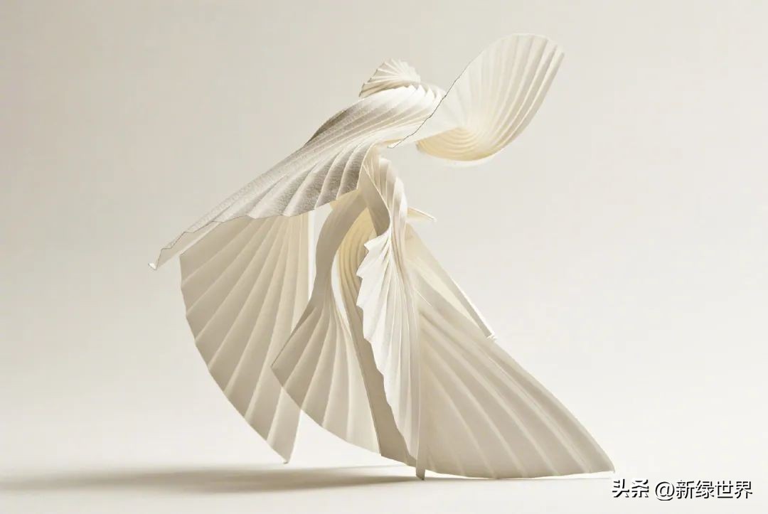 纸艺作品绘画,千变万化的纸艺术作品