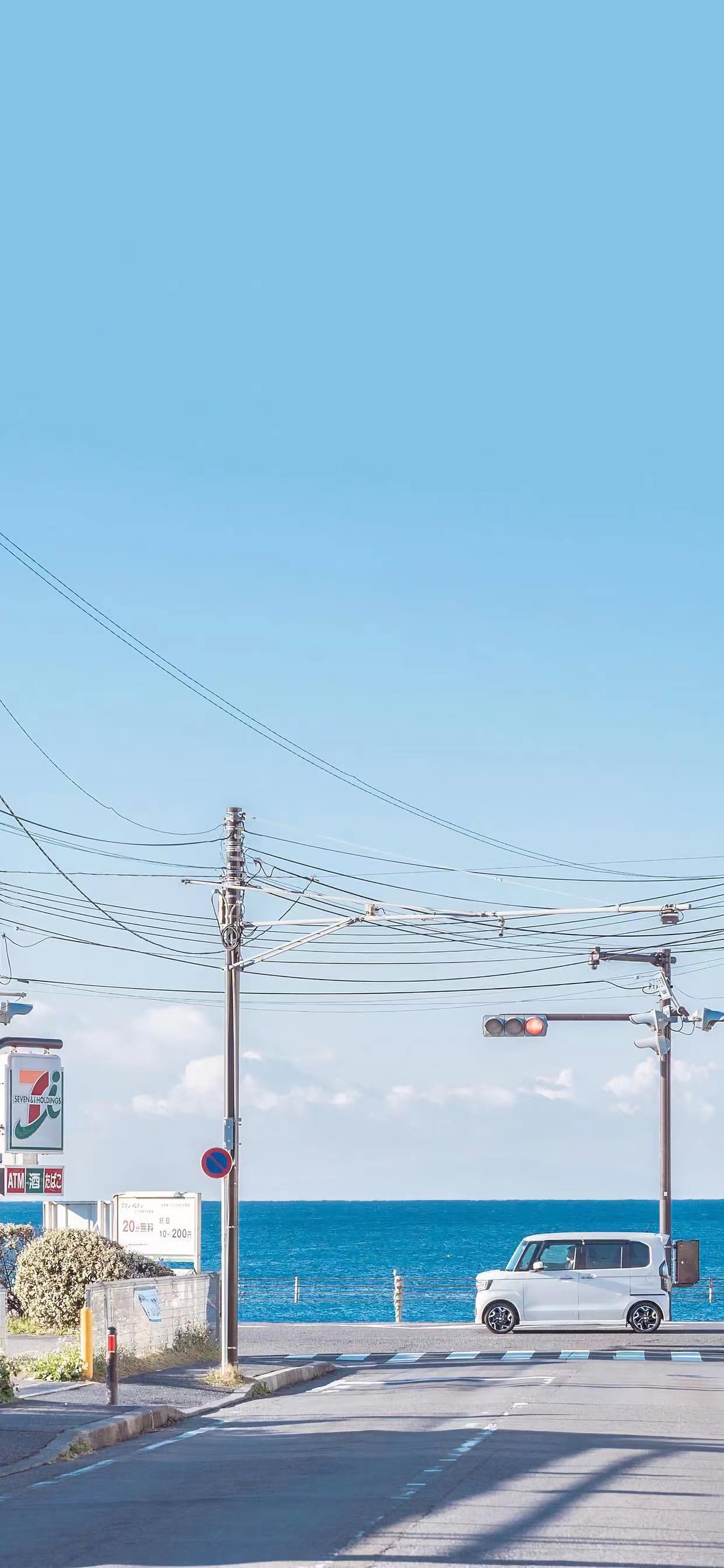 草莓熊白色主屏锁屏简单壁纸套图,手机主屏锁屏壁纸套图街景