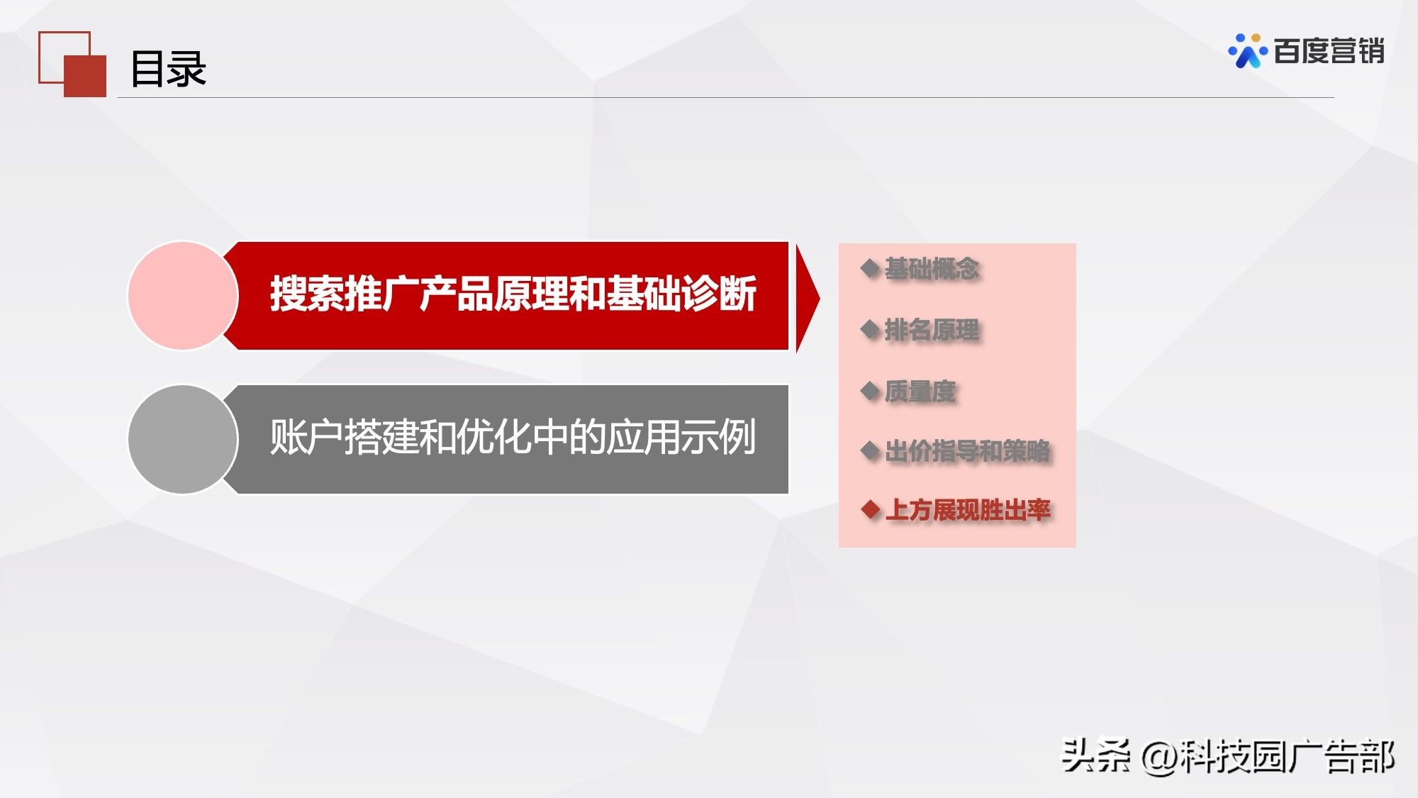 百度搜索推广机制原理及其应用