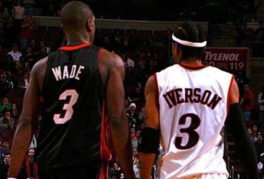 最伟大的3号艾弗森,3号球衣韦德和艾弗森谁最强