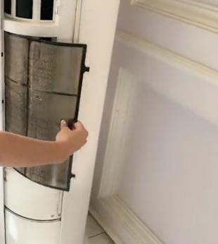 格力圆柱形空调怎么清洗过滤网,格力圆柱空调i酷清洗视频