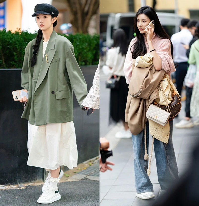 去北京旅游女生穿什么衣服好看,去北京穿新中式鞋子